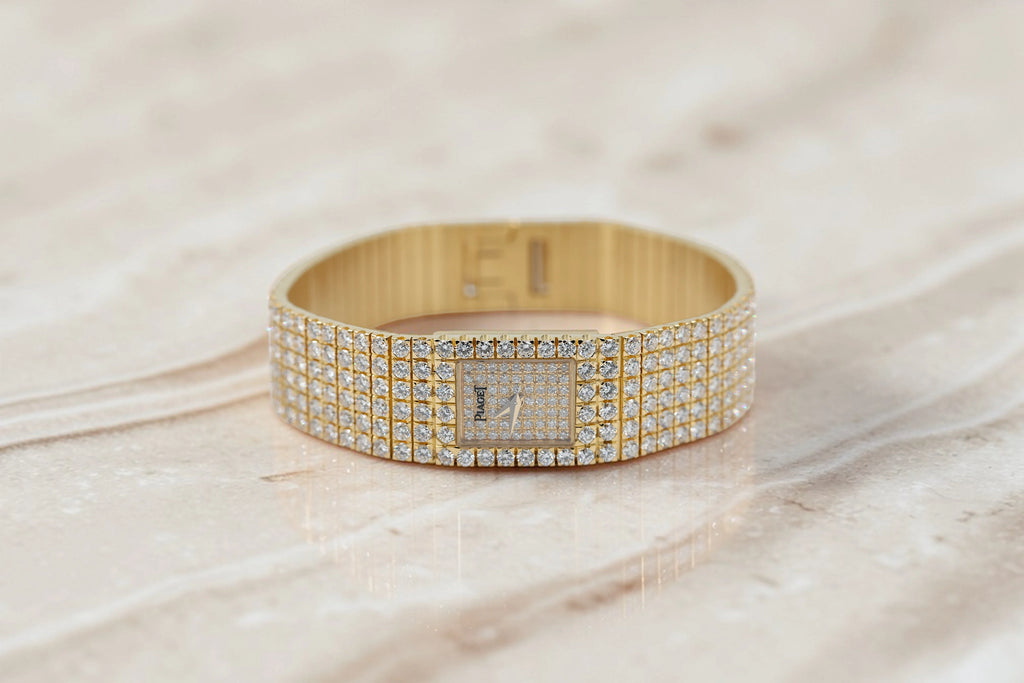 Piaget - Polo - Pave Diamond Dial - 15201 C626 - 1995
