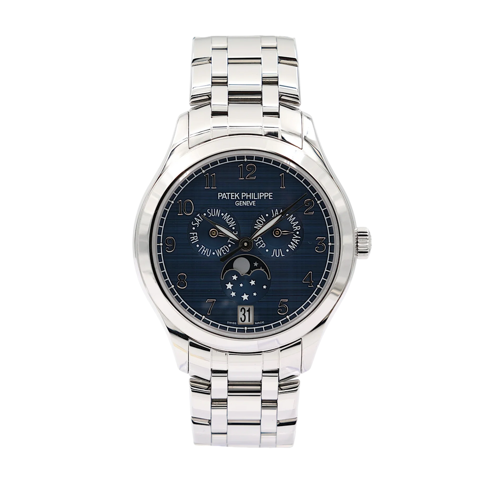 Patek Philippe - Annual Calendar - Blue Linen Dial - 4947/1A-001 - 2025