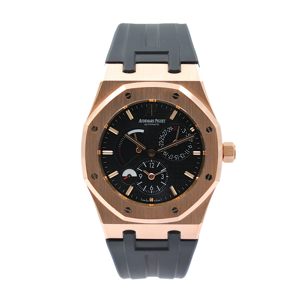 Audemars Piguet - Royal Oak Dual Time - Black Dial - 26120OR