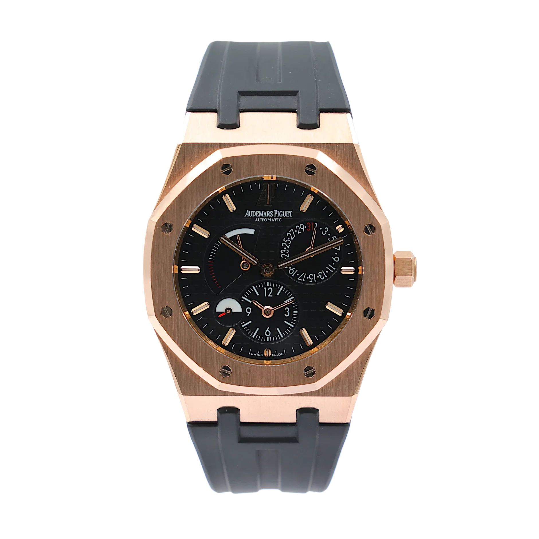 Audemars Piguet - Royal Oak Dual Time - Black Dial - 26120OR