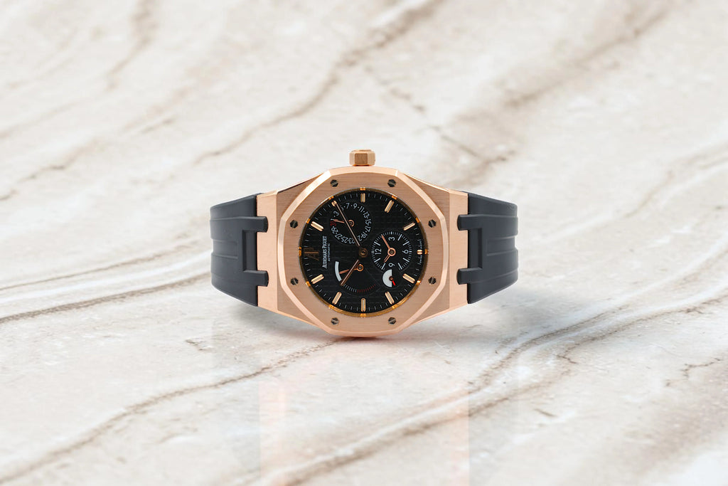Audemars Piguet - Royal Oak Dual Time - Black Dial - 26120OR