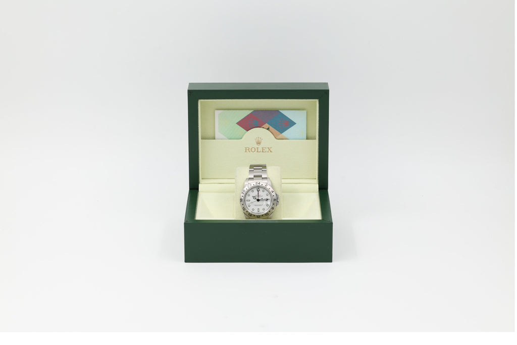 Rolex - Explorer II - "Polar" White Dial - 16570 - 2008