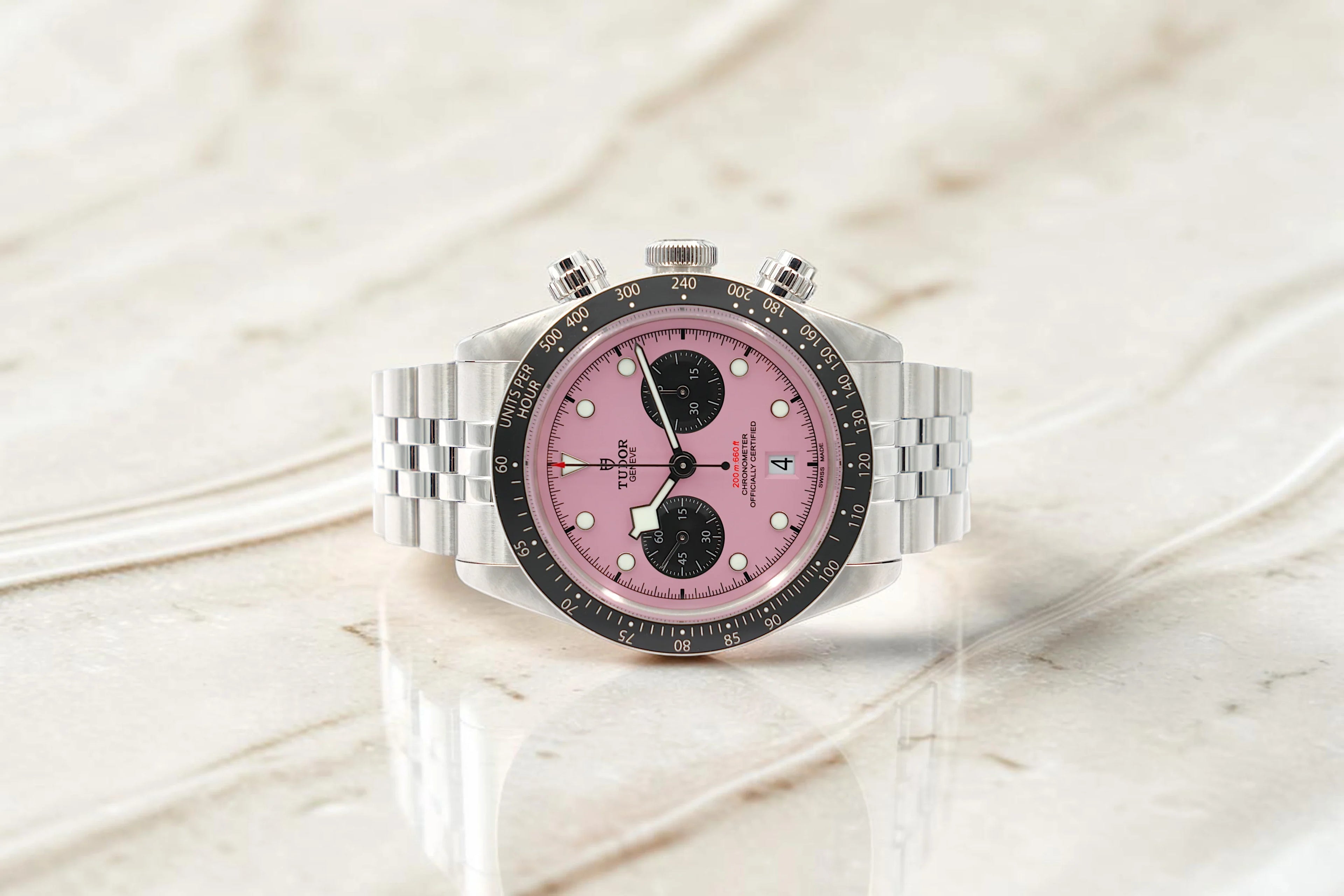 Tudor - Black Bay Chrono - Pink Flamingo Dial - 79360N - 2024