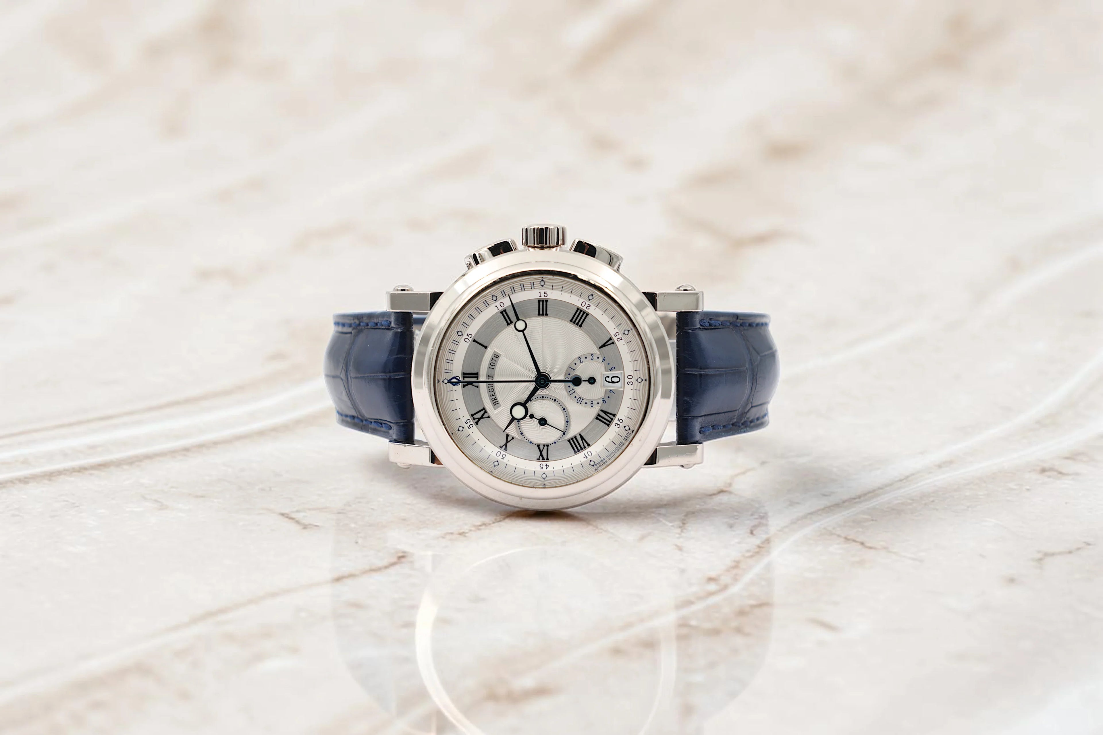 Breguet - 1076 Marine Chronograph - Silver Dial - 5827 - 2011