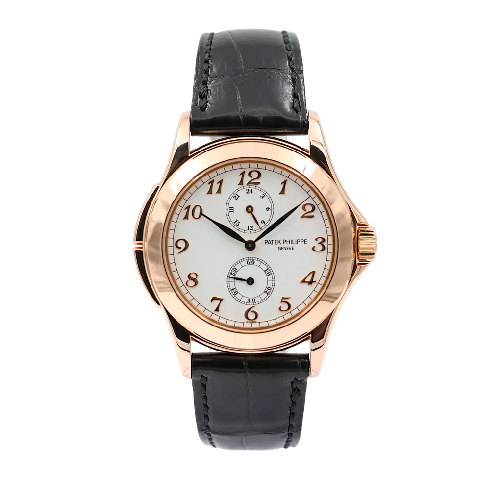Patek Philippe - Calatrava Travel Time - Silver Dial - 5134R-001 - 2006