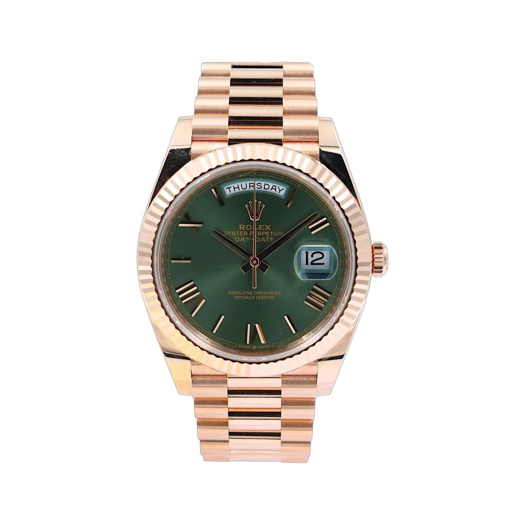 Rolex - Day-Date - Olive Green Dial - 228235 - 2025