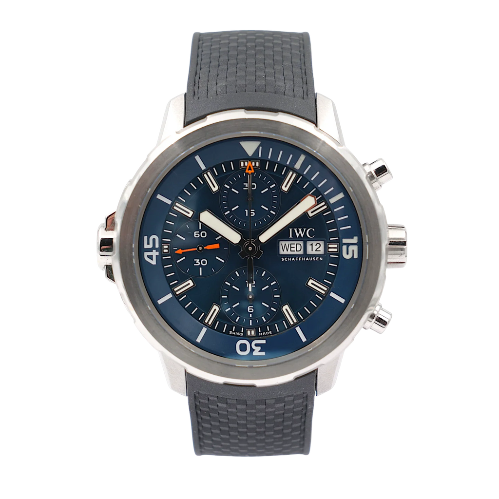 IWC - Aquatimer - “Expedition Jacques-Yves Cousteau” Blue Dial - IW376805 - 2021