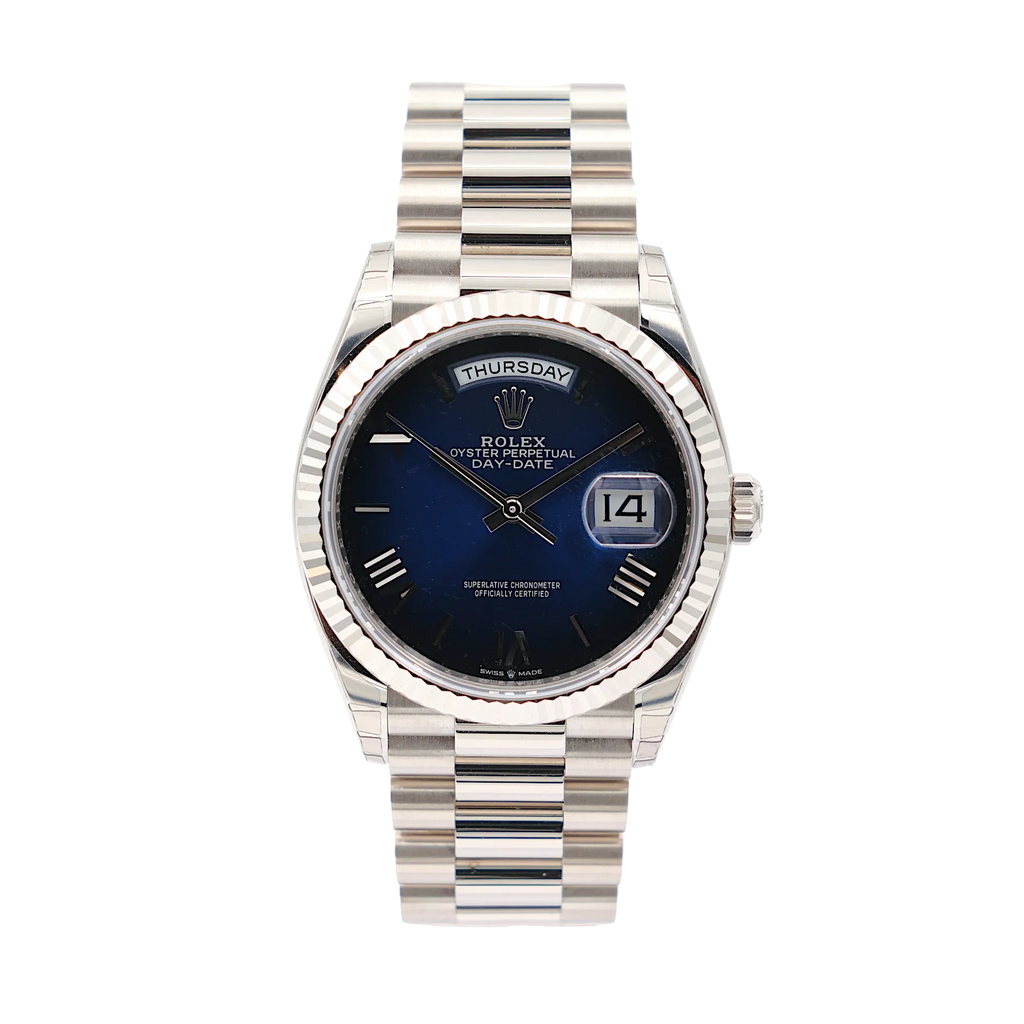 Rolex - Day-Date - Blue Ombré Dial - 128239 - 2025