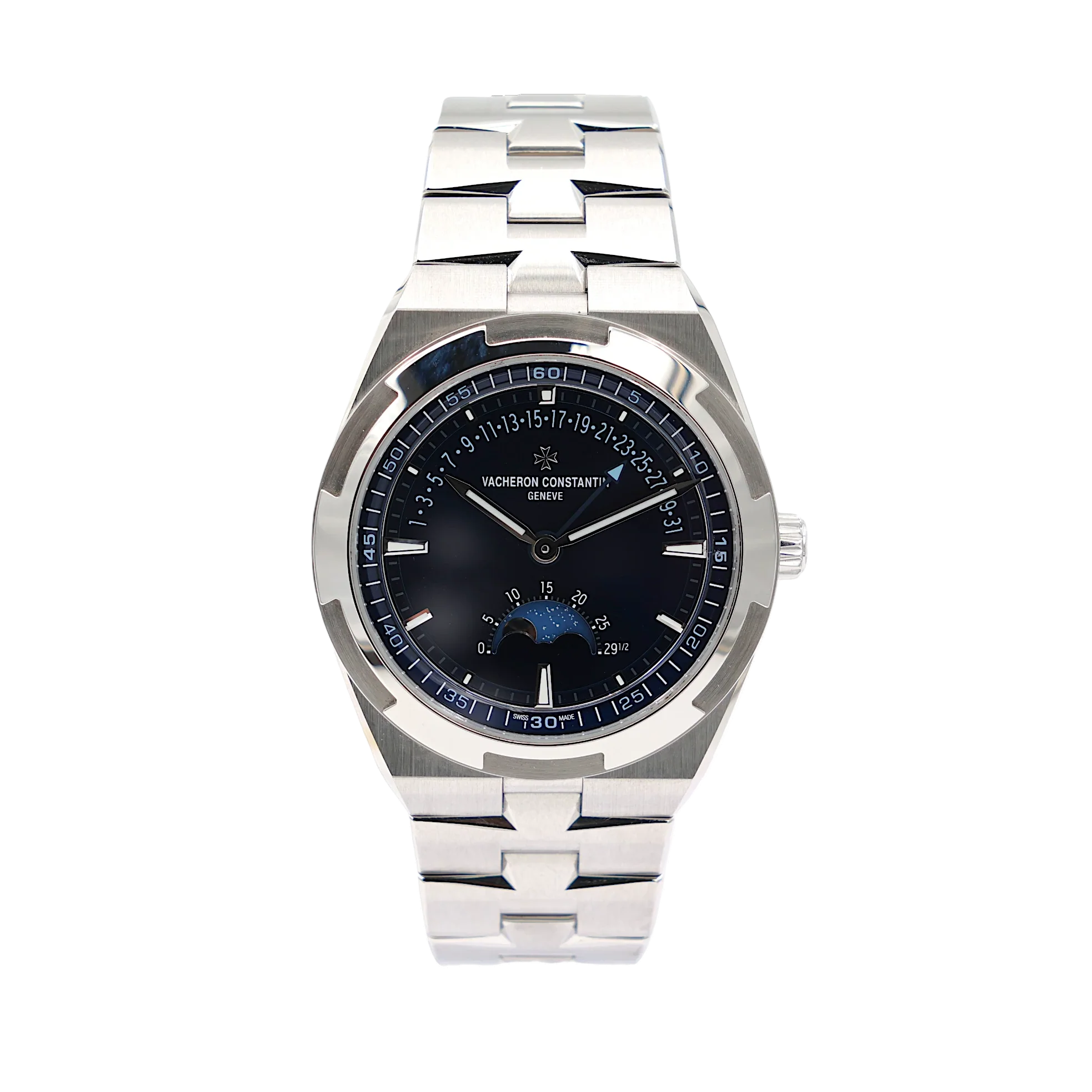 Vacheron Constantin - Overseas Moonphase Retrograde - Blue Dial - 4000V/210A-B911 - 2024
