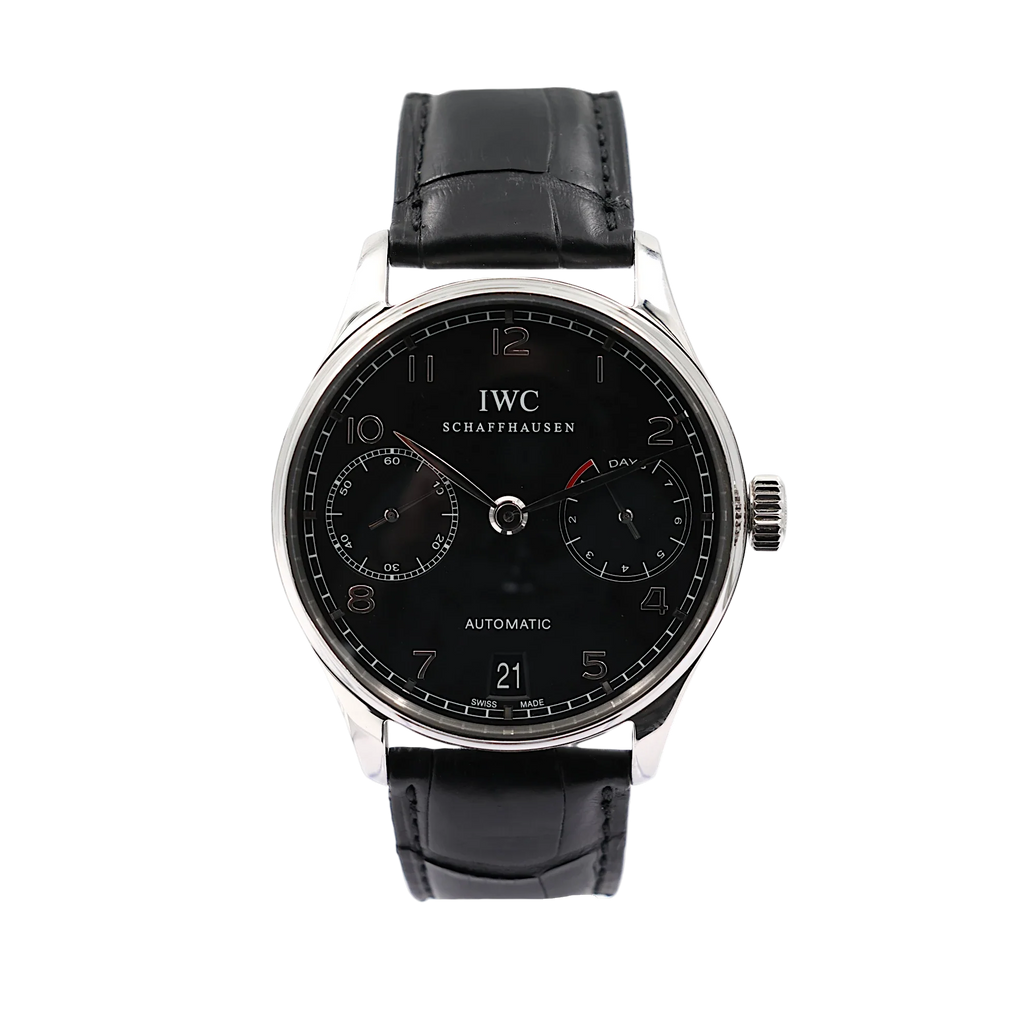 IWC - Portuguese Automatic - Black Dial - IW500109 - 2014