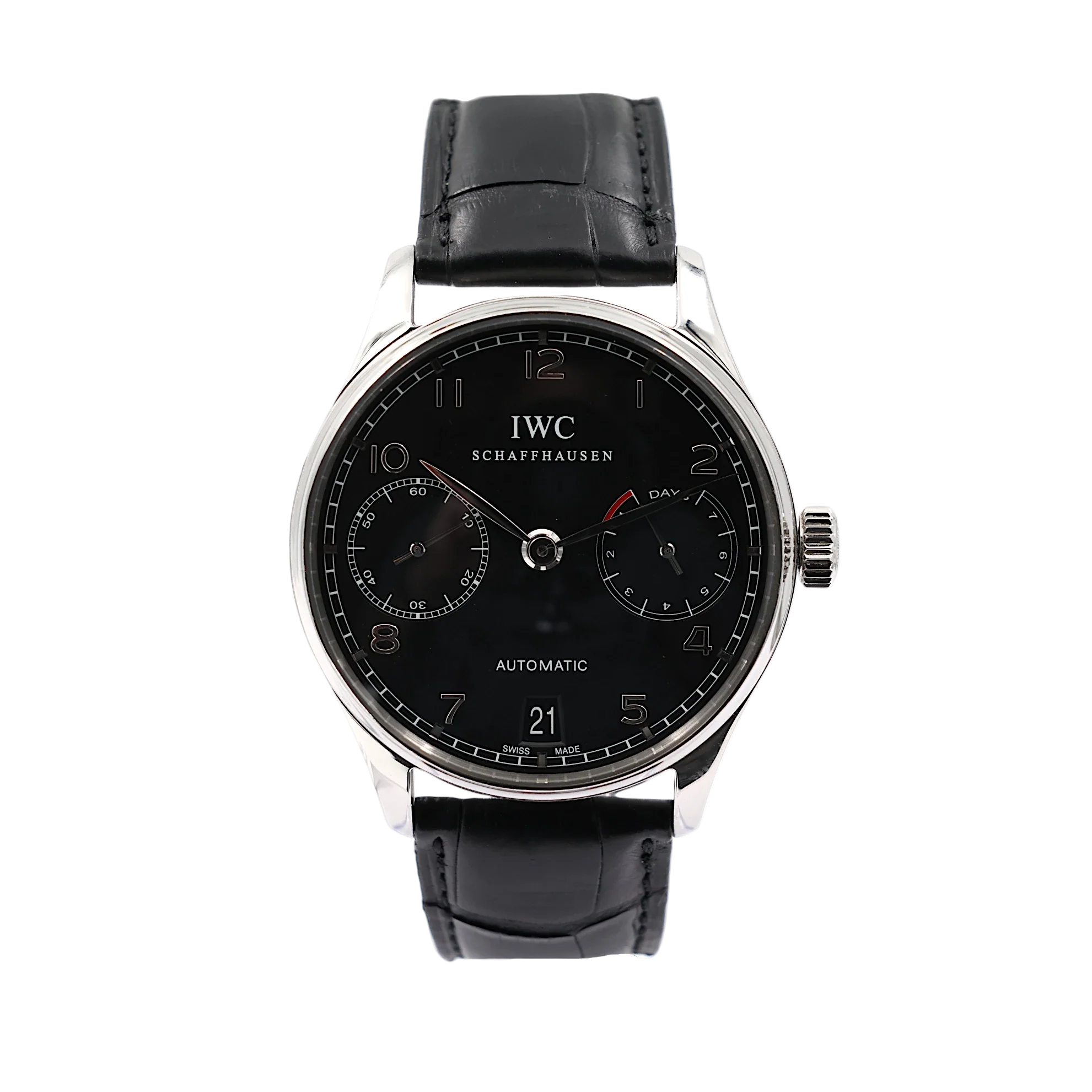 IWC - Portuguese Automatic - Black Dial - IW500109 - 2014