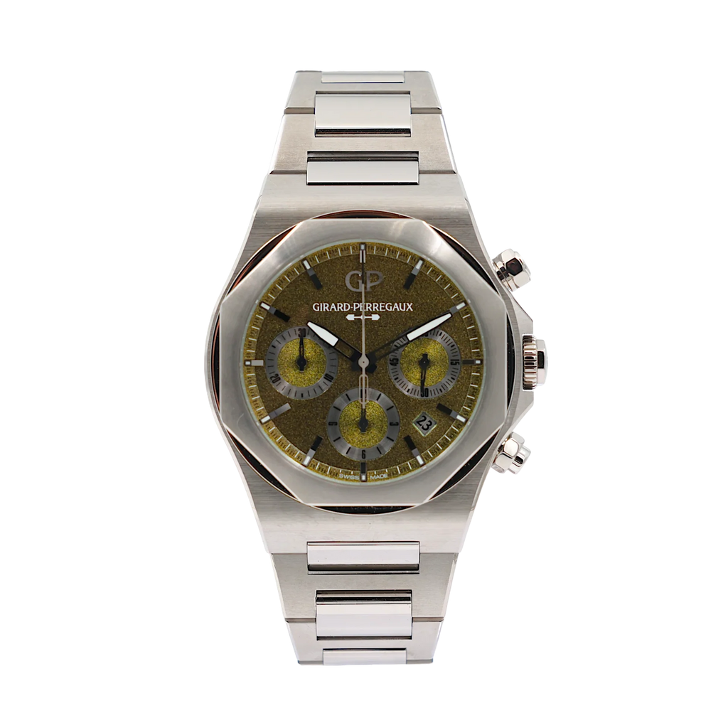 Girard-Perregaux - Laureato Chrono Aston Martin Edition - Green Dial - 81020-21-3398-1CMN - 2025