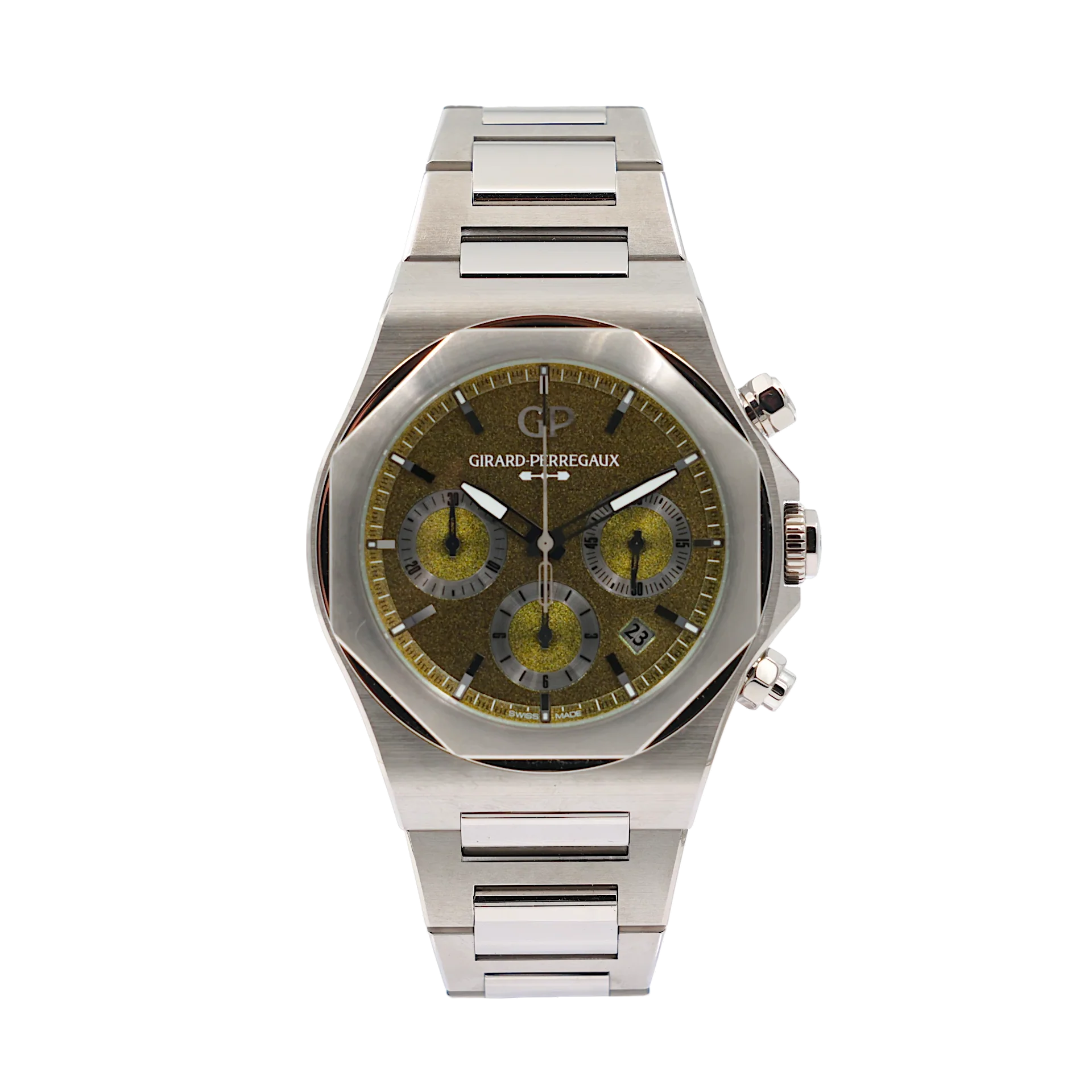 Girard-Perregaux - Laureato Chrono Aston Martin Edition - Green Dial - 81020-21-3398-1CMN - 2025