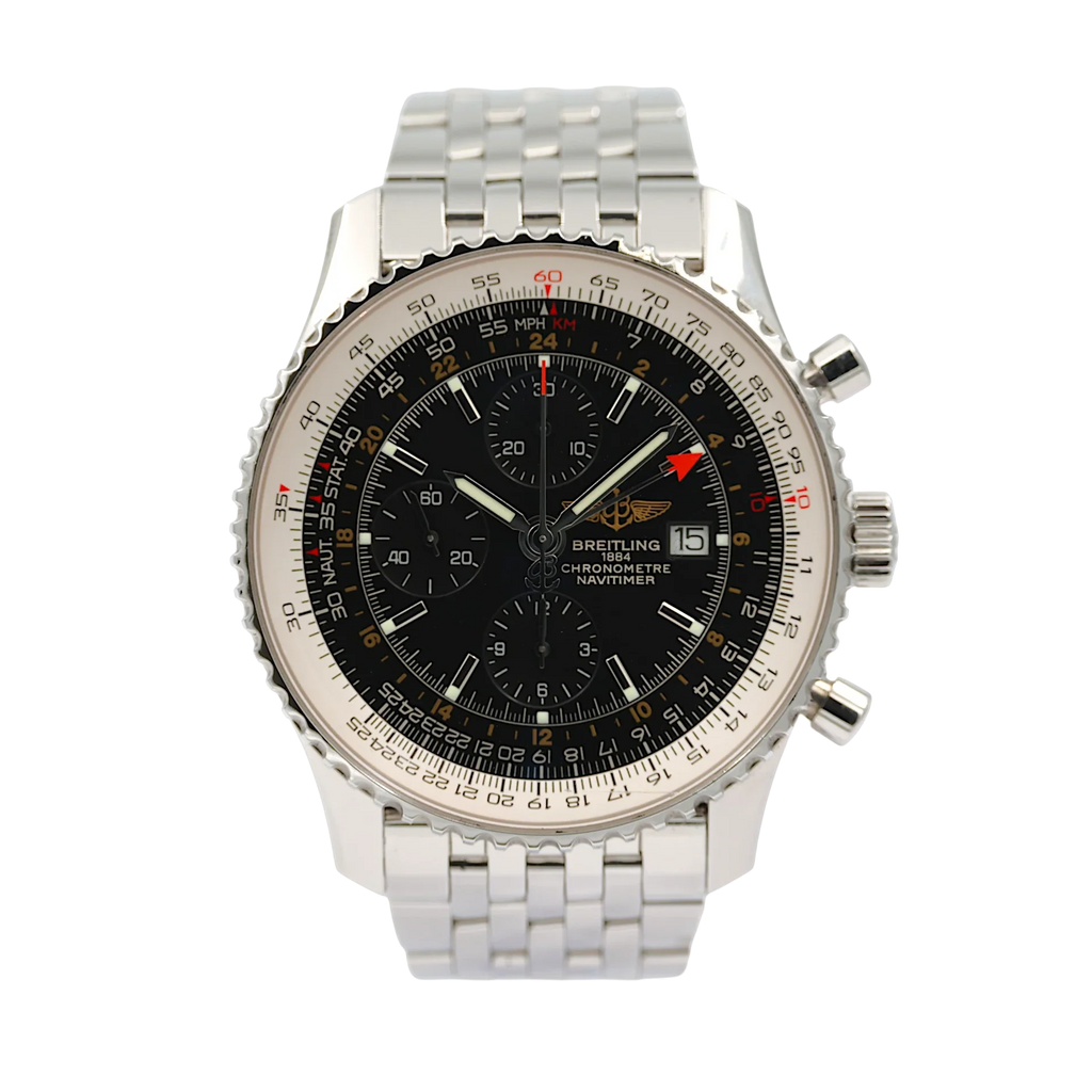 Breitling - Navitimer World - Black Dial - A2432212/B726 - 2013