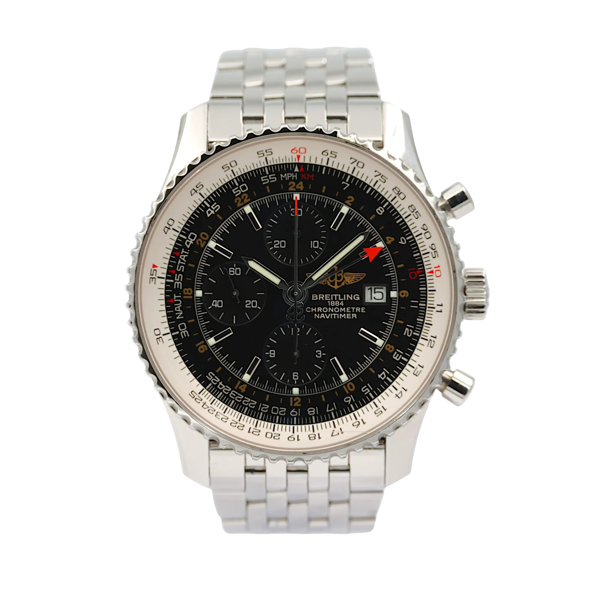 Breitling - Navitimer World - Black Dial - A2432212/B726 - 2013