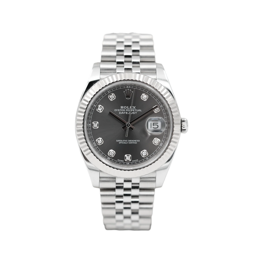 Rolex - Datejust - Rhodium Diamond Dial - 126334 - 2018