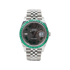 Rolex - Datejust - "Wimbledon" Custom Diamond Bezel - 126300 - 2021