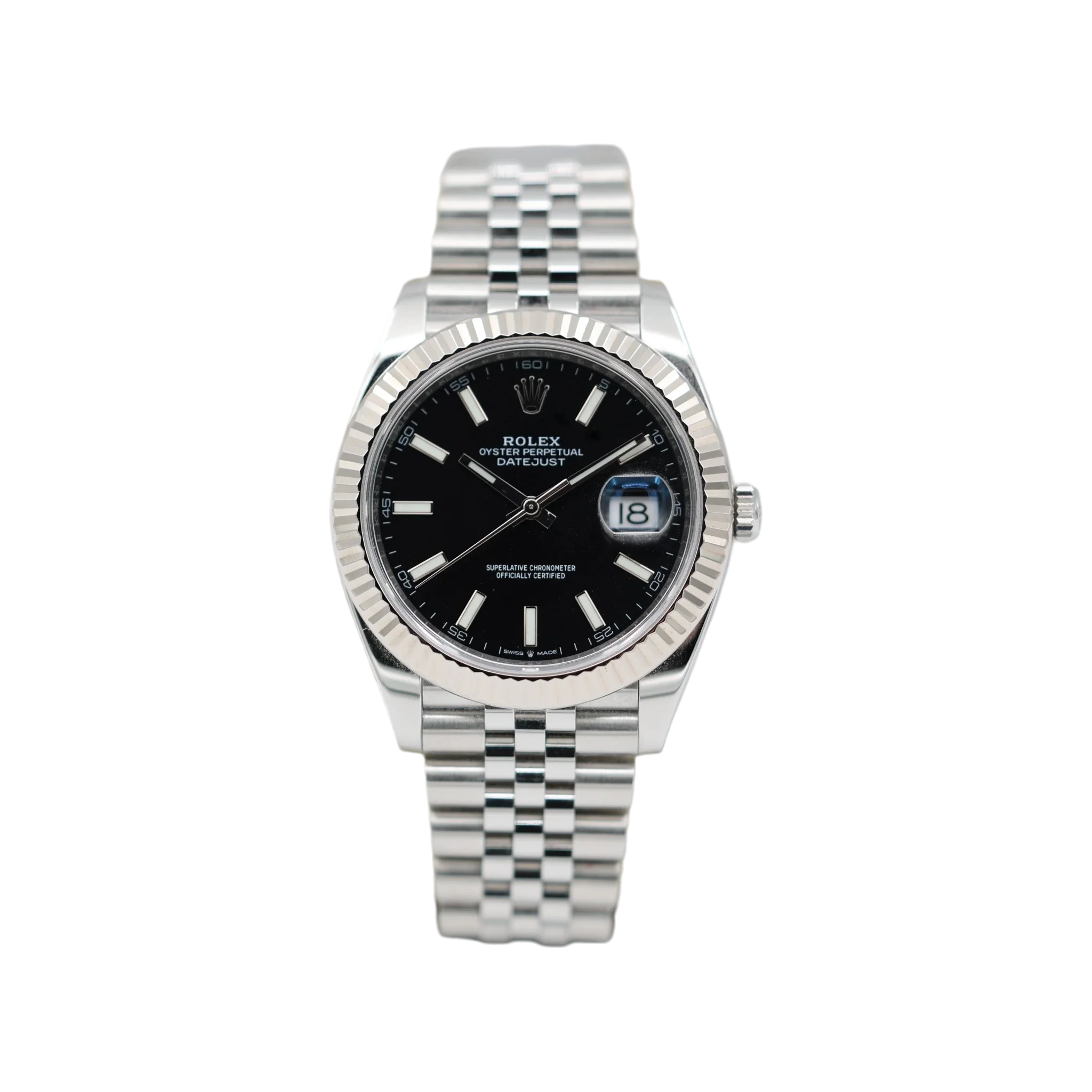 Rolex - Datejust - Black Stick Dial - 126334 - 2019
