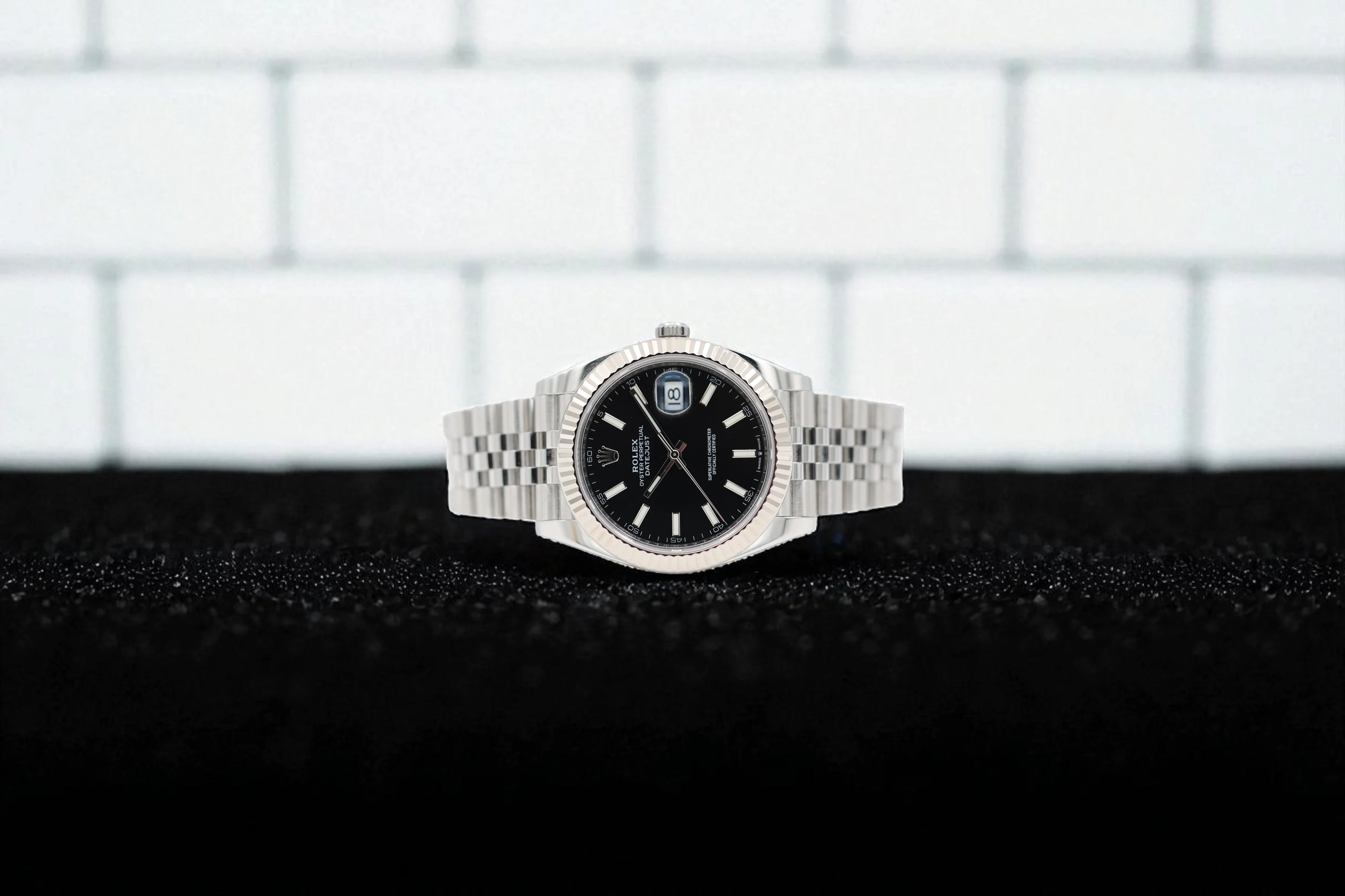 Rolex - Datejust - Black Stick Dial - 126334 - 2019