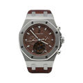 Audemars Piguet - Royal Oak Tourbillon - Brown Dial - 25977ST