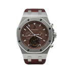 Audemars Piguet - Royal Oak Tourbillon - Brown Dial - 25977ST