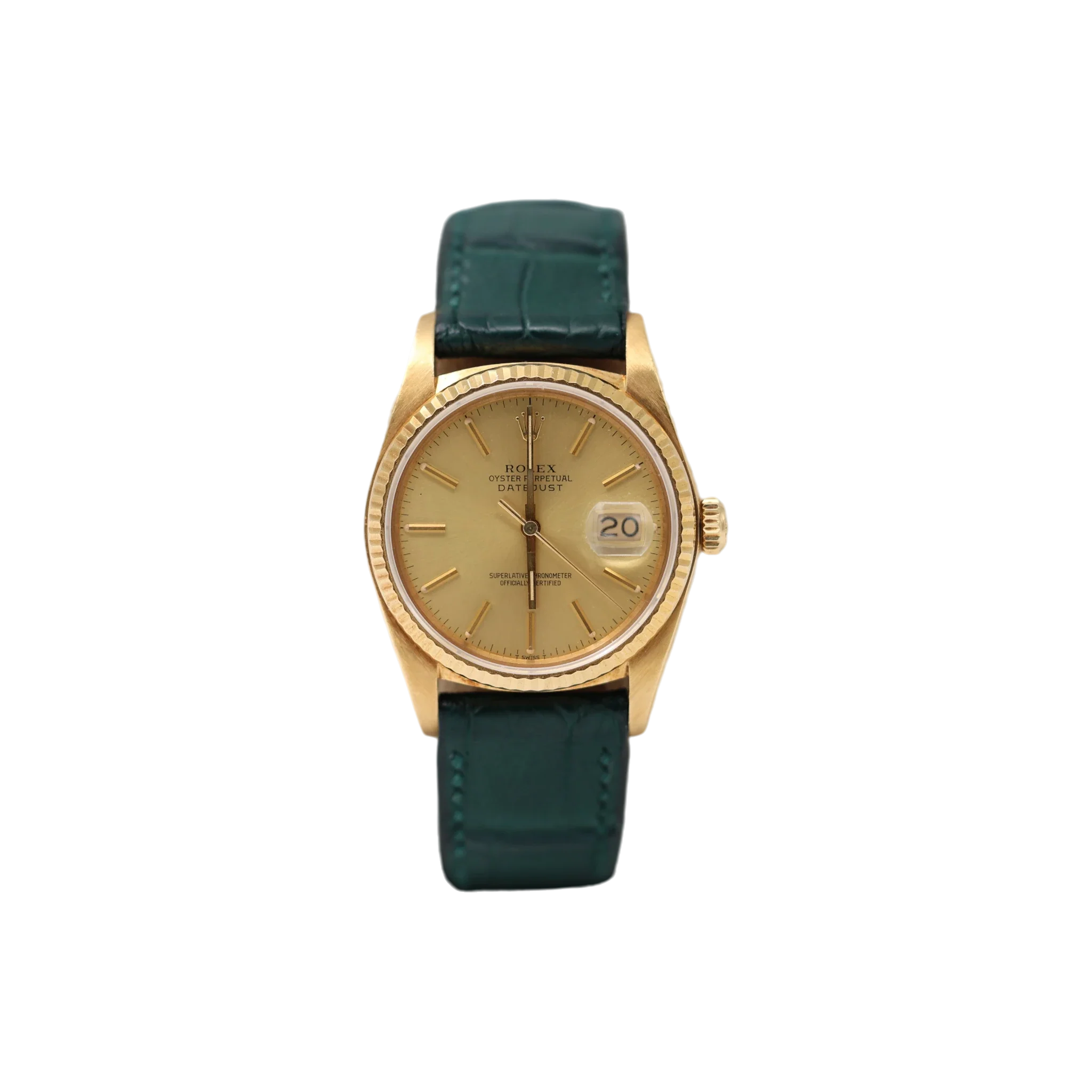 Rolex - Datejust - Gold Dial - 16018