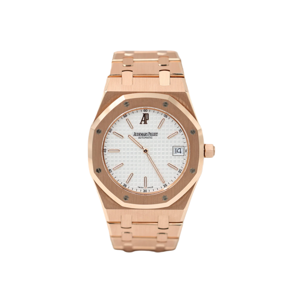 Audemars Piguet - Royal Oak Extra-Thin - White Dial - 15202OR