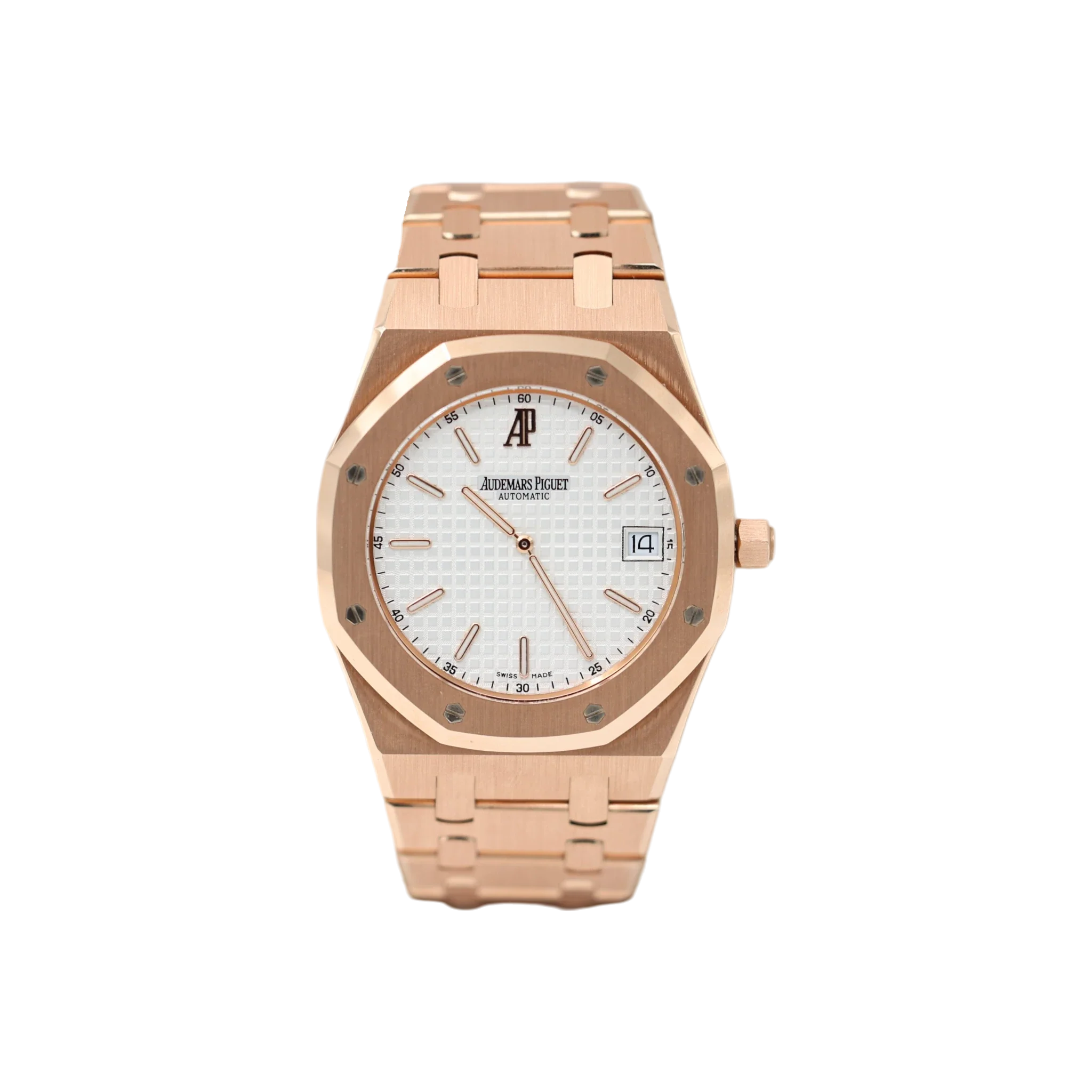 Audemars Piguet - Royal Oak Extra-Thin - White Dial - 15202OR