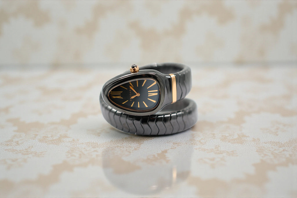 Bvlgari - Serpenti Spiga - Black Dial - 102734/SPC 35 BG