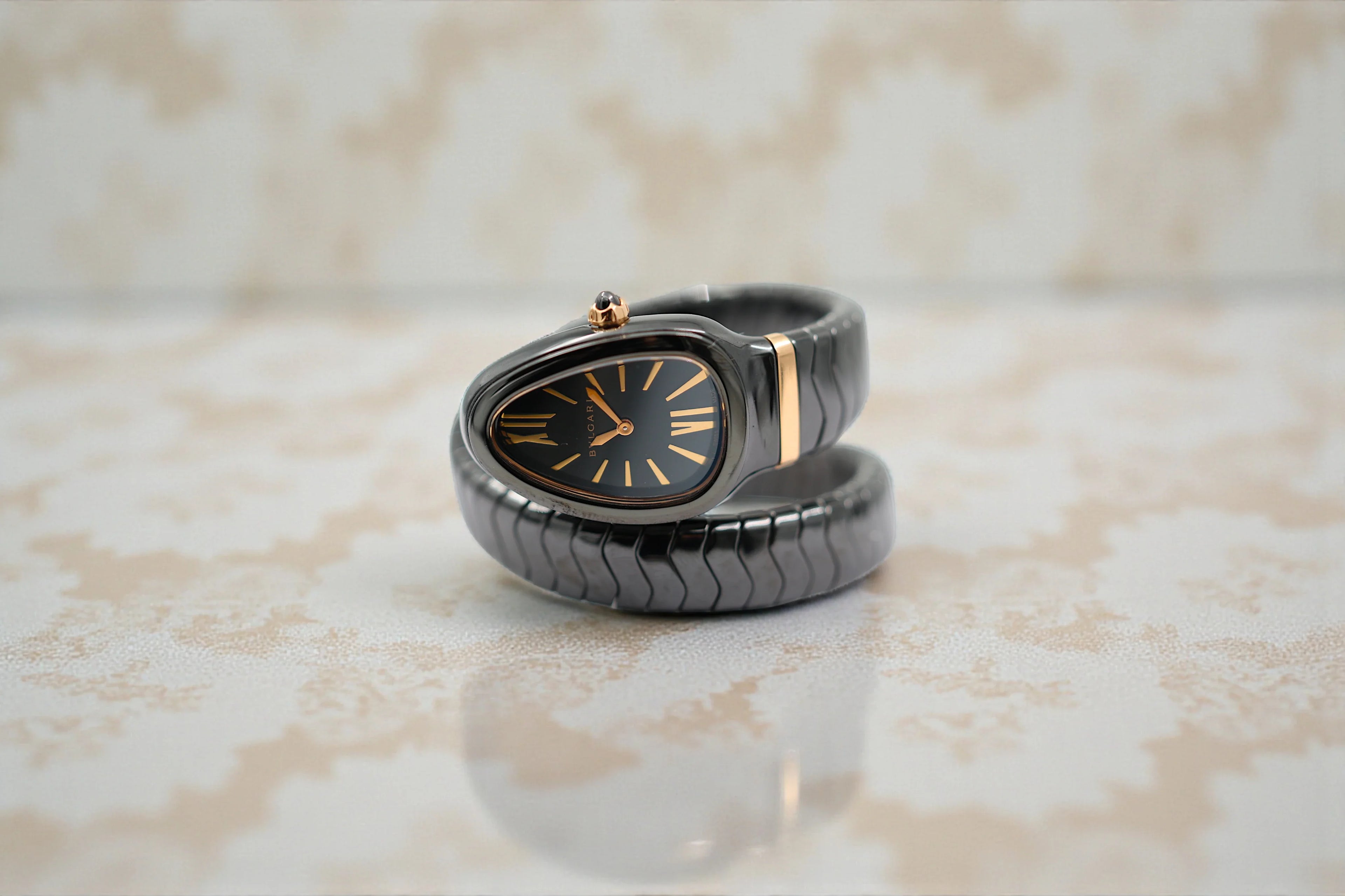Bvlgari - Serpenti Spiga - Black Dial - 102734/SPC 35 BG