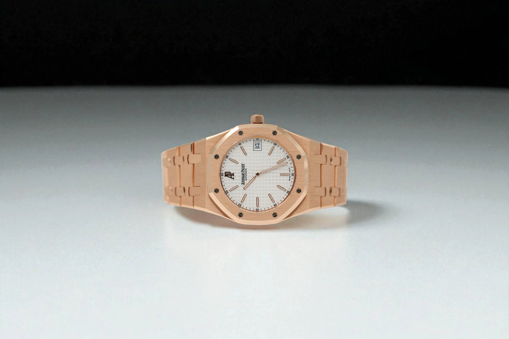 Audemars Piguet - Royal Oak Extra-Thin - White Dial - 15202OR