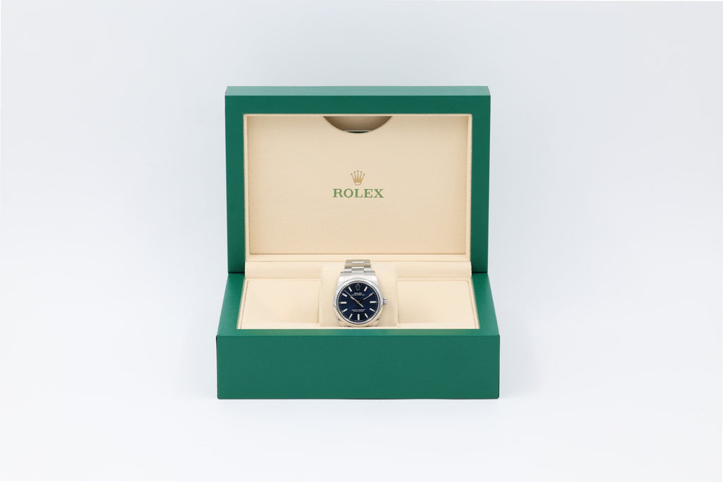Rolex - Oyster Perpetual - Blue Dial - 124200 - 2022