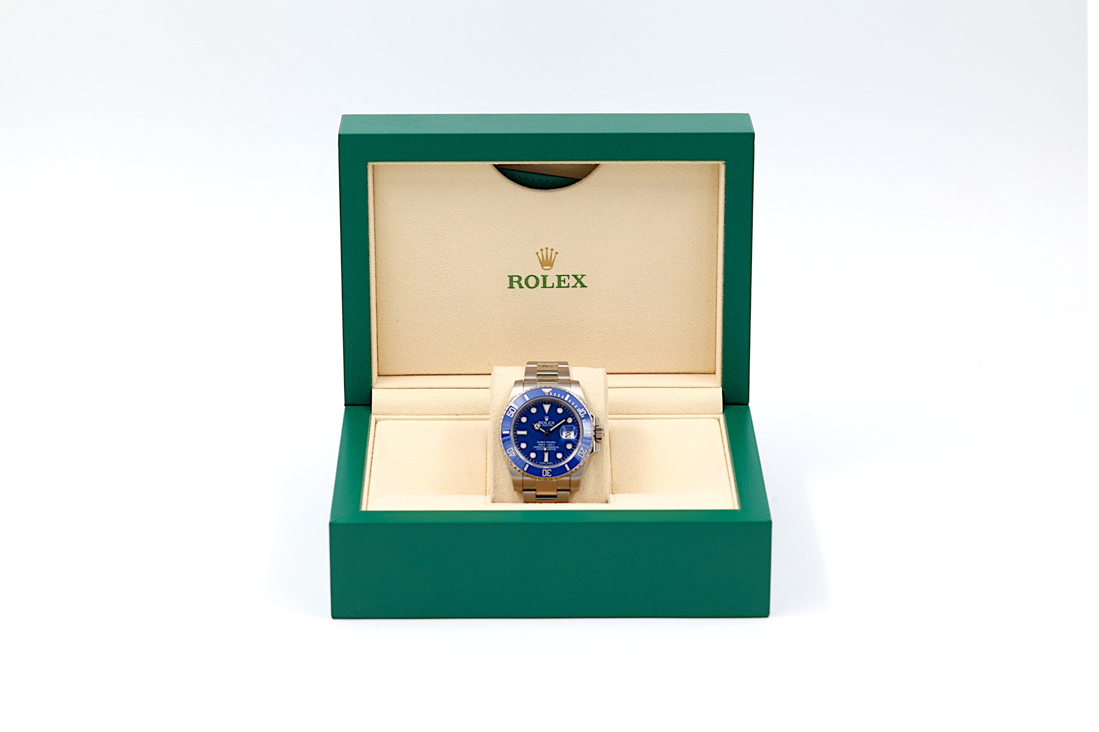 Rolex - Submariner Date - "Smurf" - 116619LB - 2014