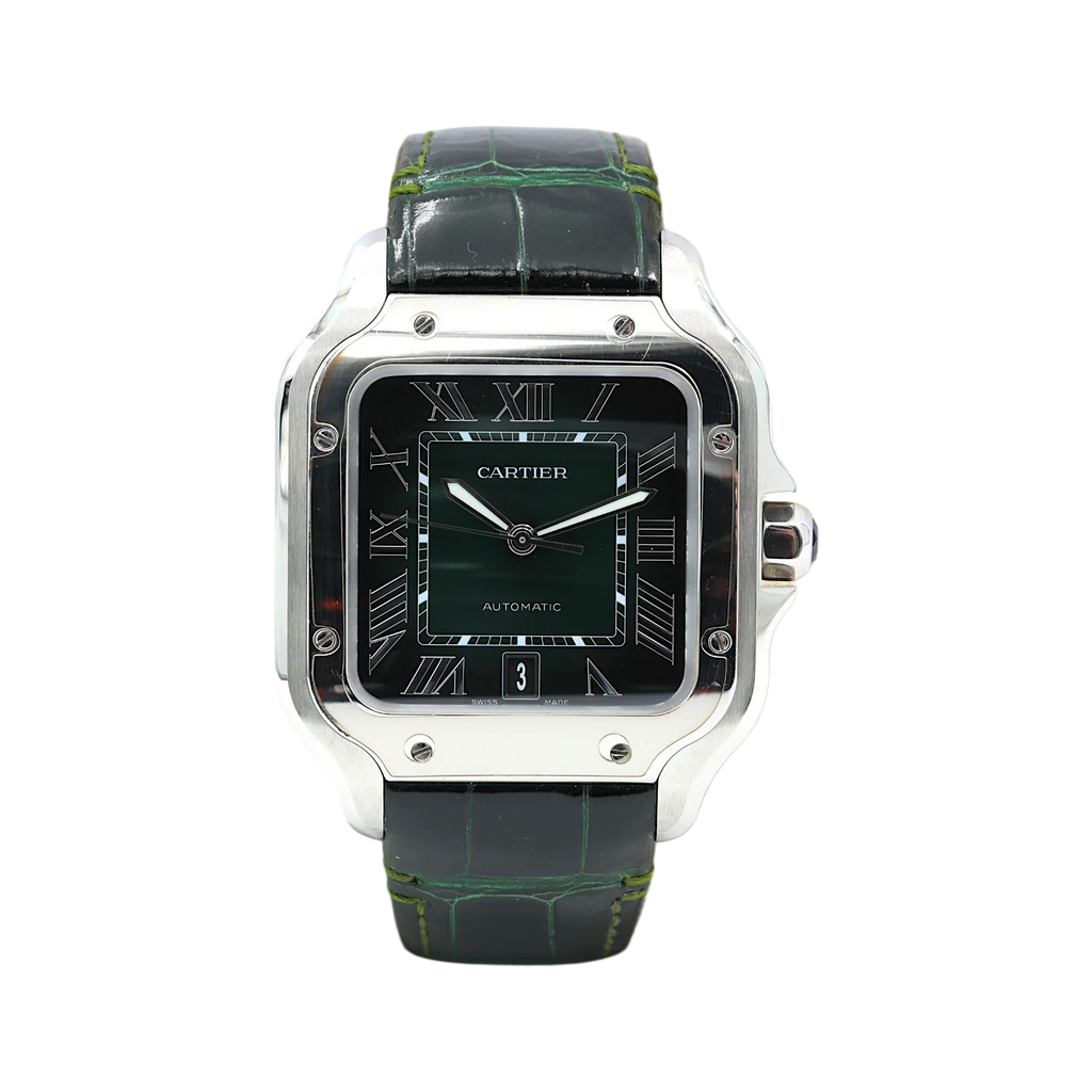 Cartier - Santos - Green Dial - WSSA0062 - 2025