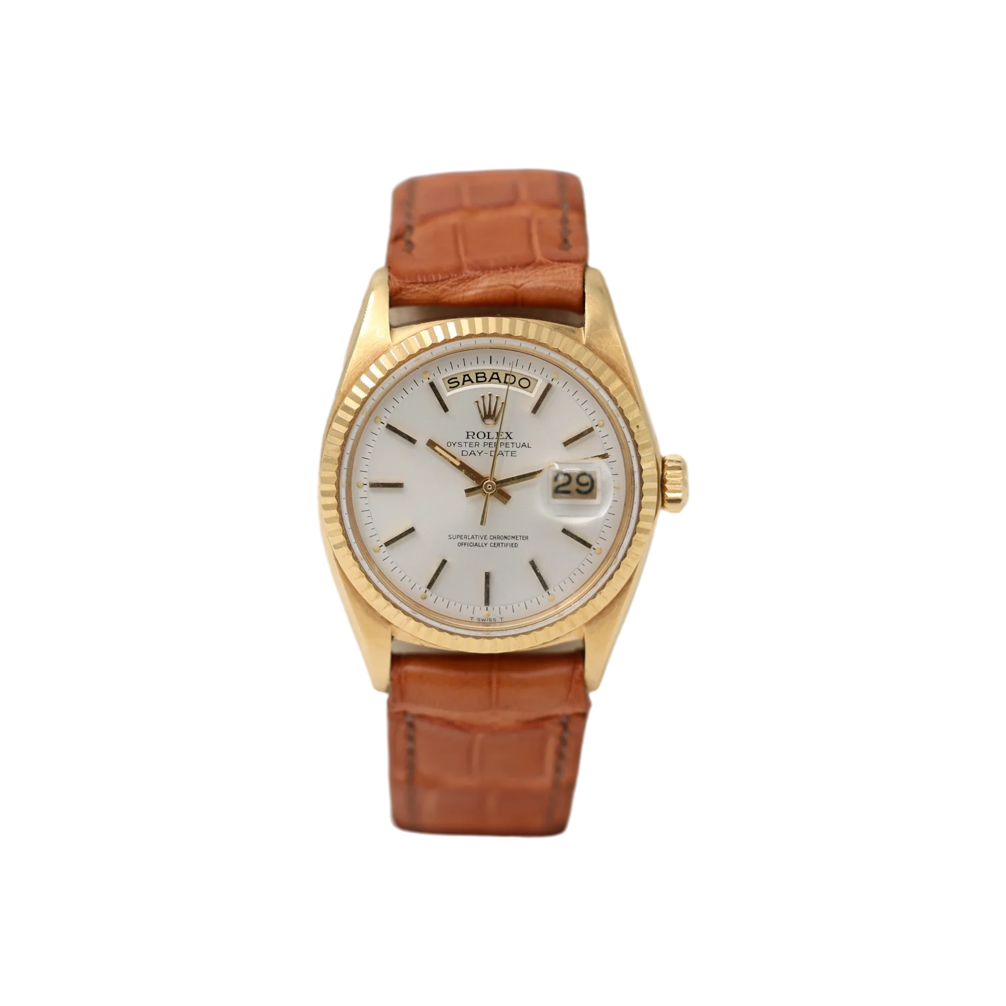 Rolex - Day-Date - Silver Spanish Day Dial - 1803