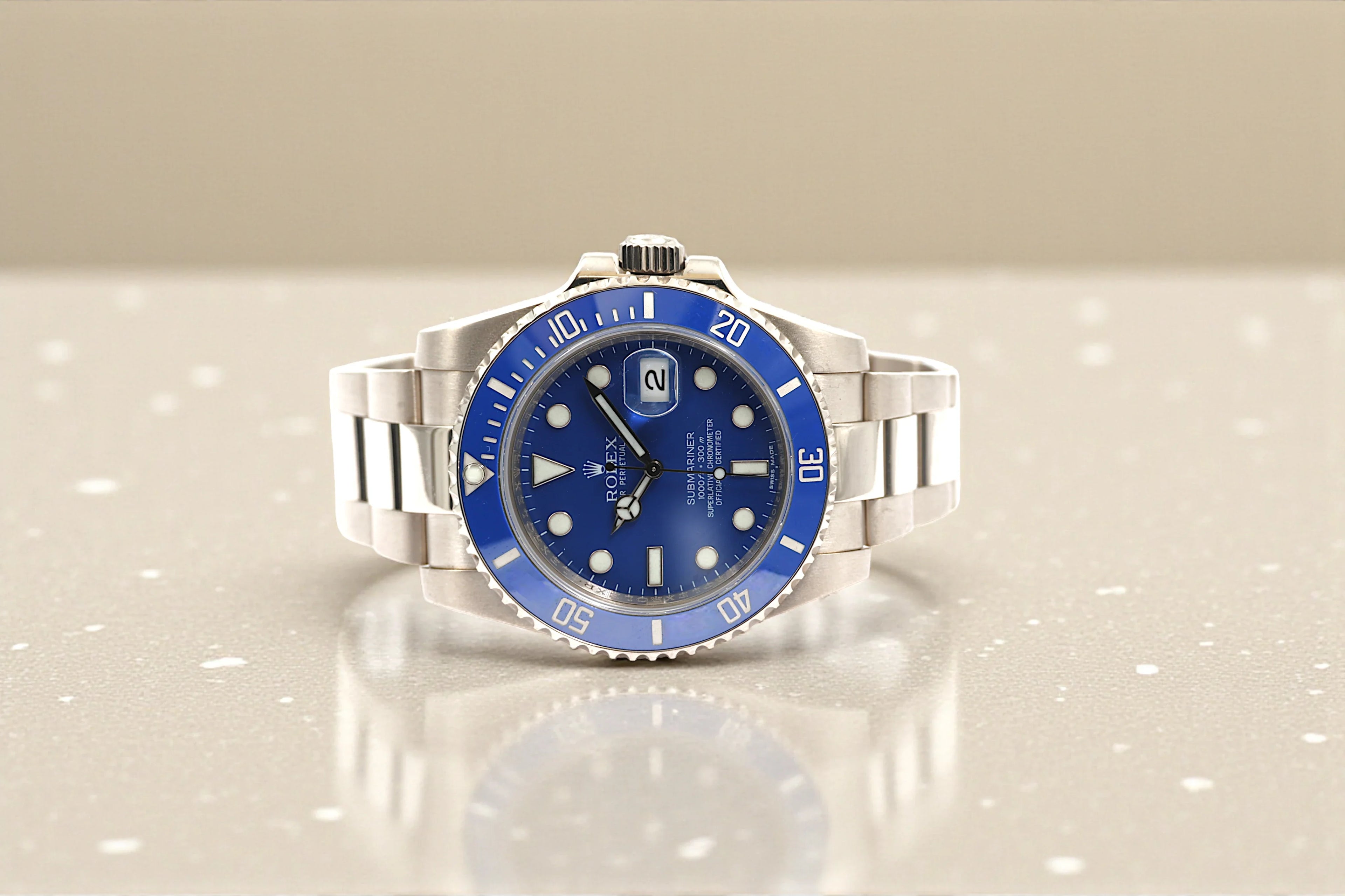 Rolex - Submariner Date - "Smurf" - 116619LB - 2014