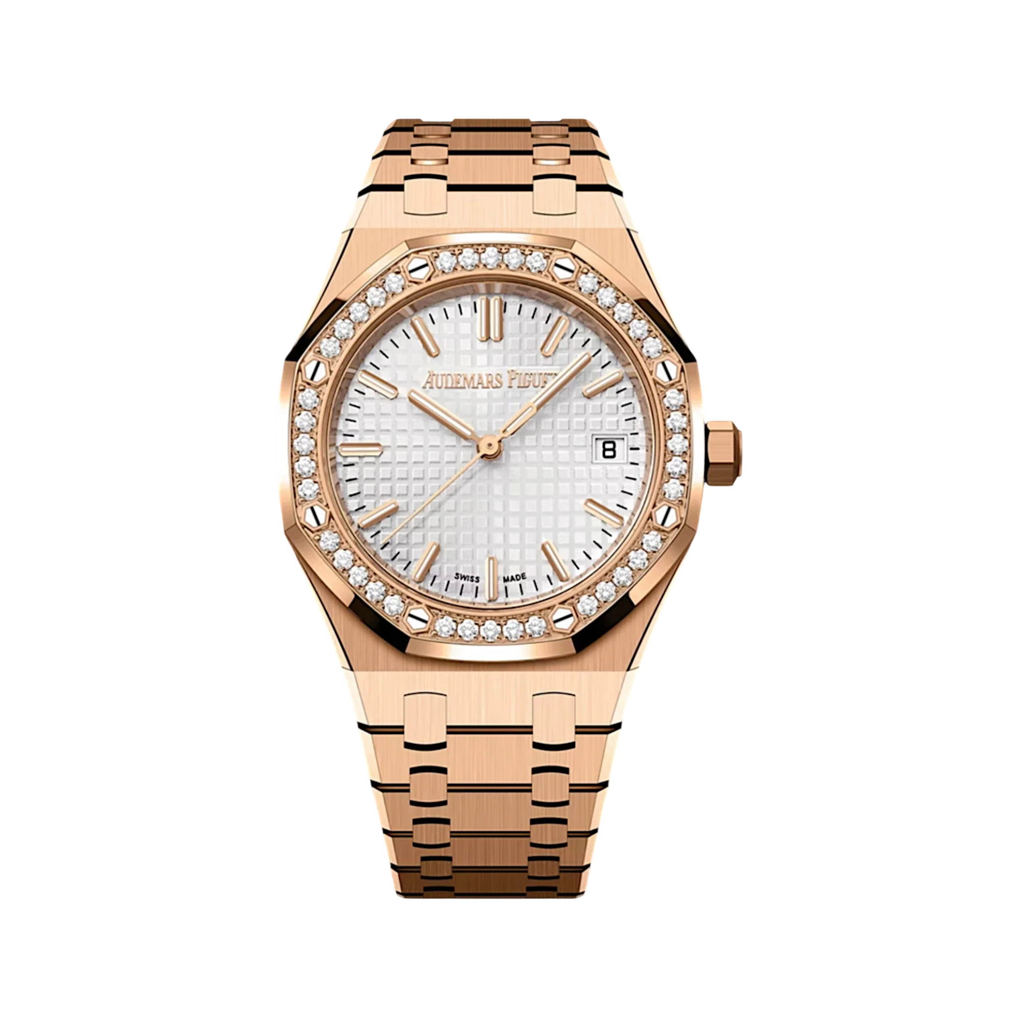 Audemars Piguet - Royal Oak Selfwinding - White Dial - 77451OR - 2025