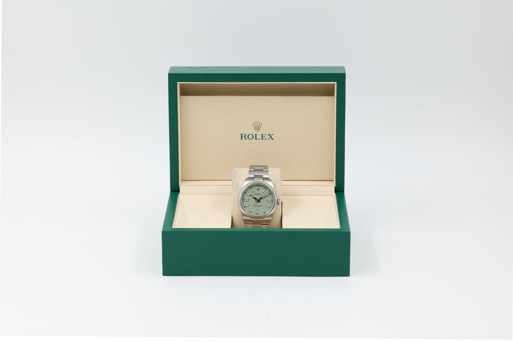 Rolex - Oyster Perpetual - Pistachio Dial - 134300 - 2025