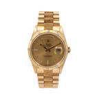 Rolex - Day-Date - Champagne Diamond Dial - 18308 - Circa 1989