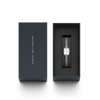 Daniel Wellington Quadro Mini Lumine Bezel Silver Watch