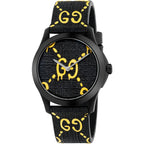 Gucci Watch G-Timeless 38mm Ghost Black Yellow