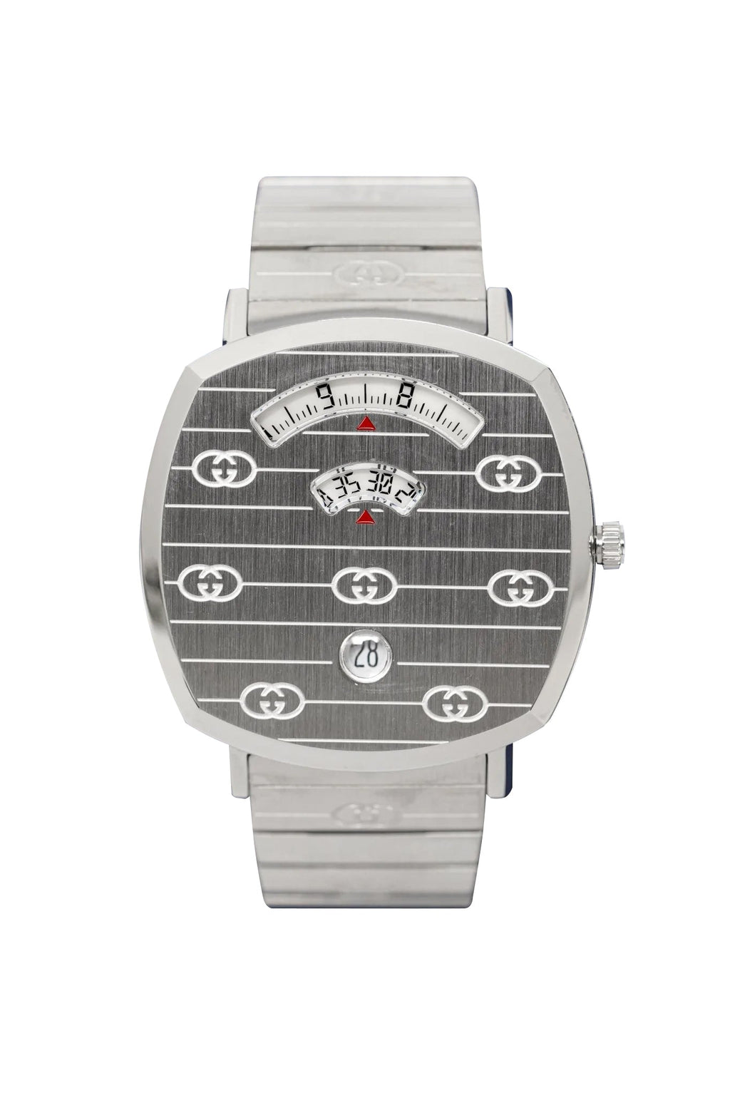 Gucci Watch Grip 38mm Silver