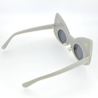 Yaz Bukey Sunglasses Cat Eyes Grey