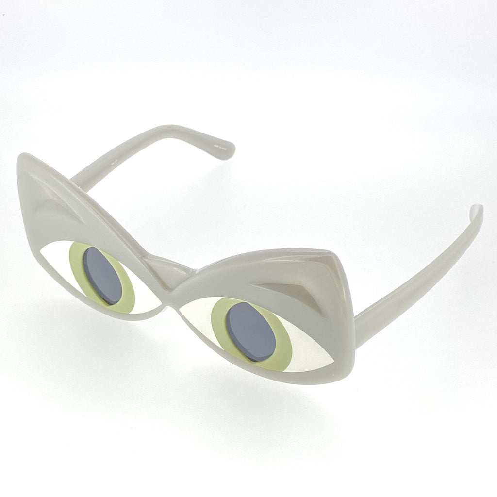 Yaz Bukey Sunglasses Cat Eyes Grey