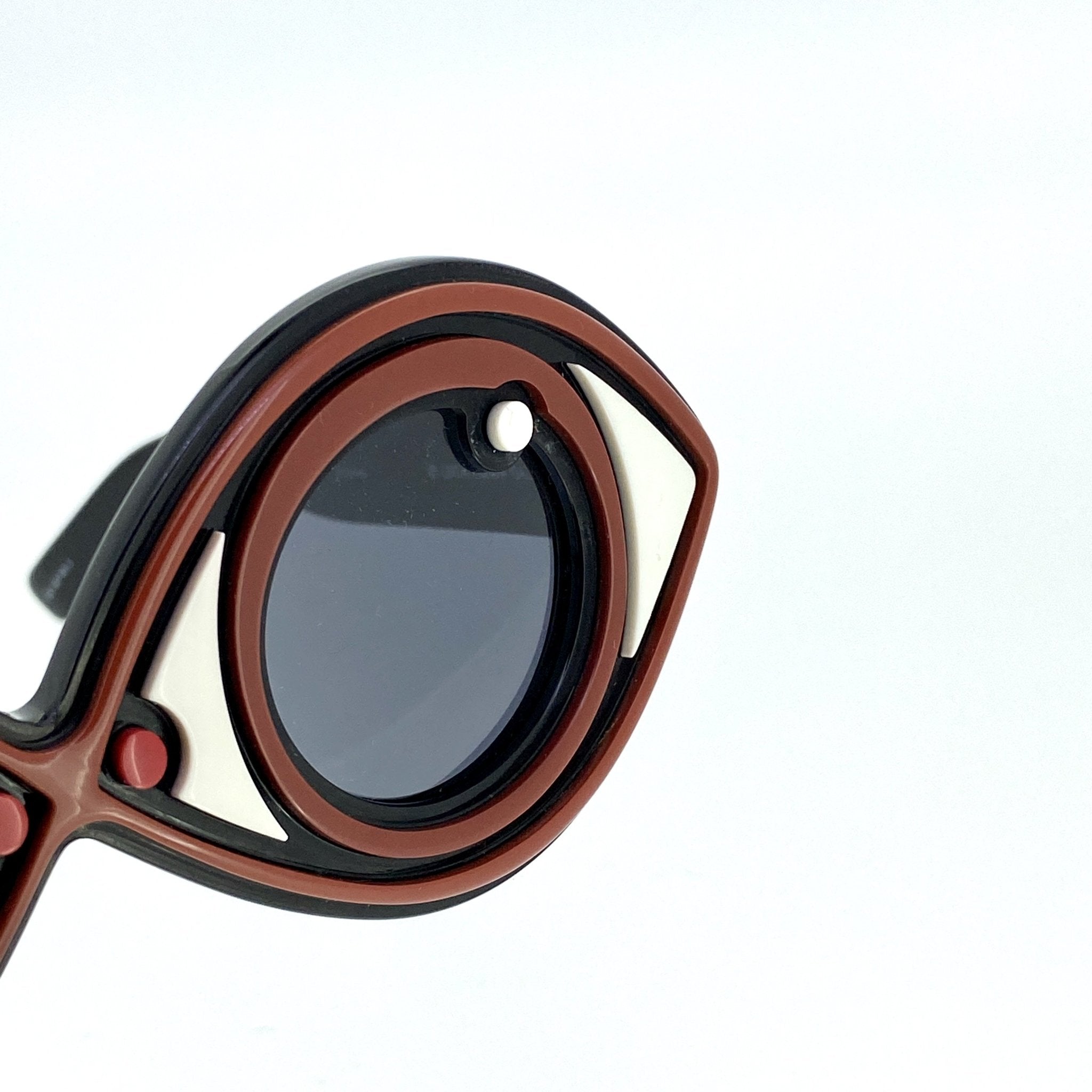 Yaz Bukey Ladies Sunglasses Eye Spy Brown and Grey