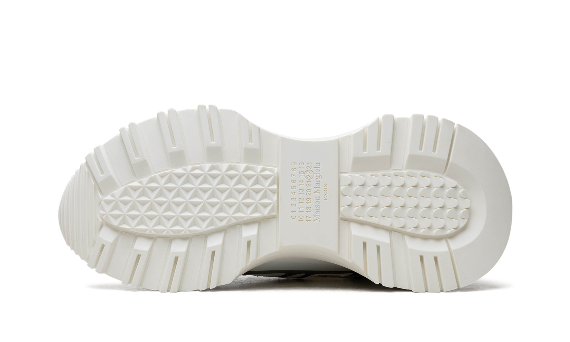 50 50 Low Top Sneaker „White / Grey“