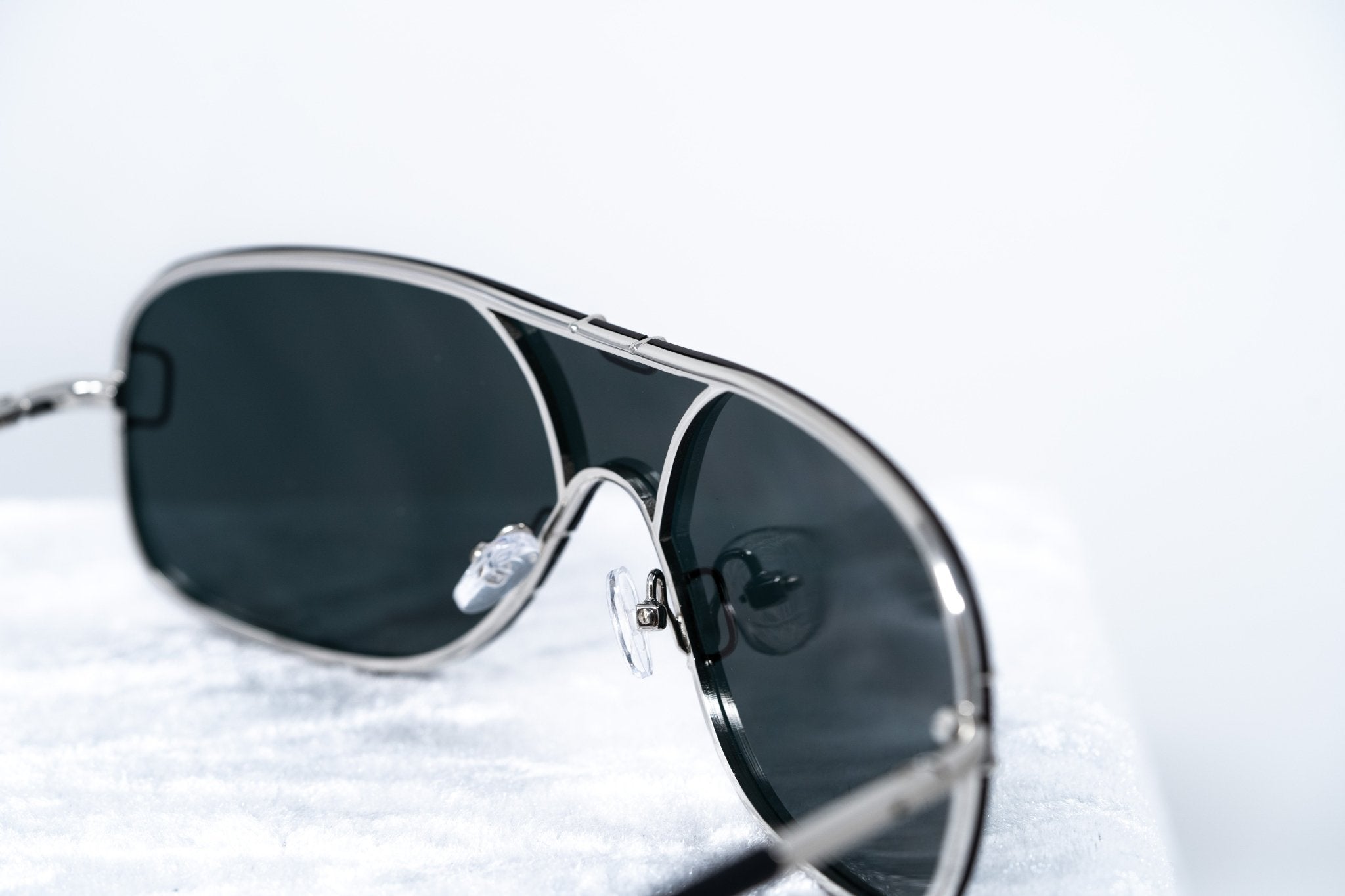 Yohji Yamamoto Sunglasses Silver and Grey