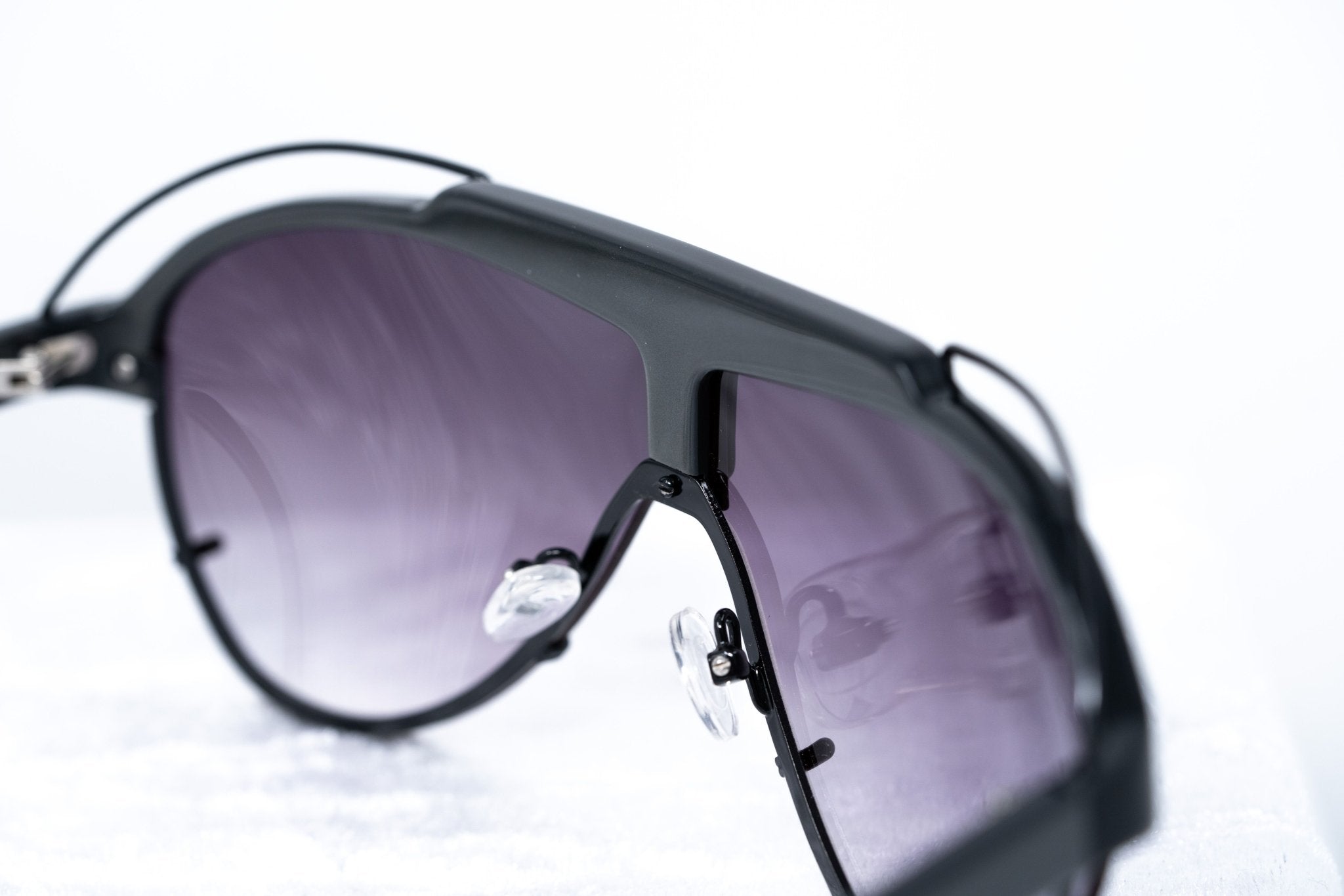 Yohji Yamamoto Sunglasses Grey and Purple