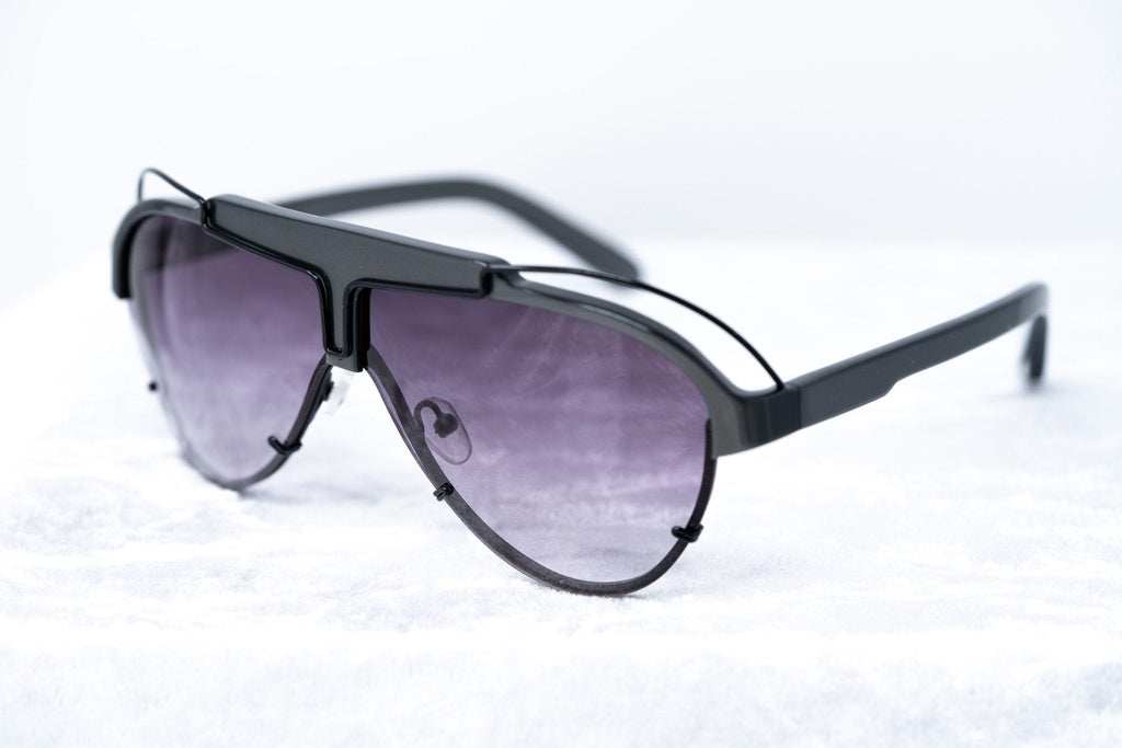 Yohji Yamamoto Sunglasses Grey and Purple
