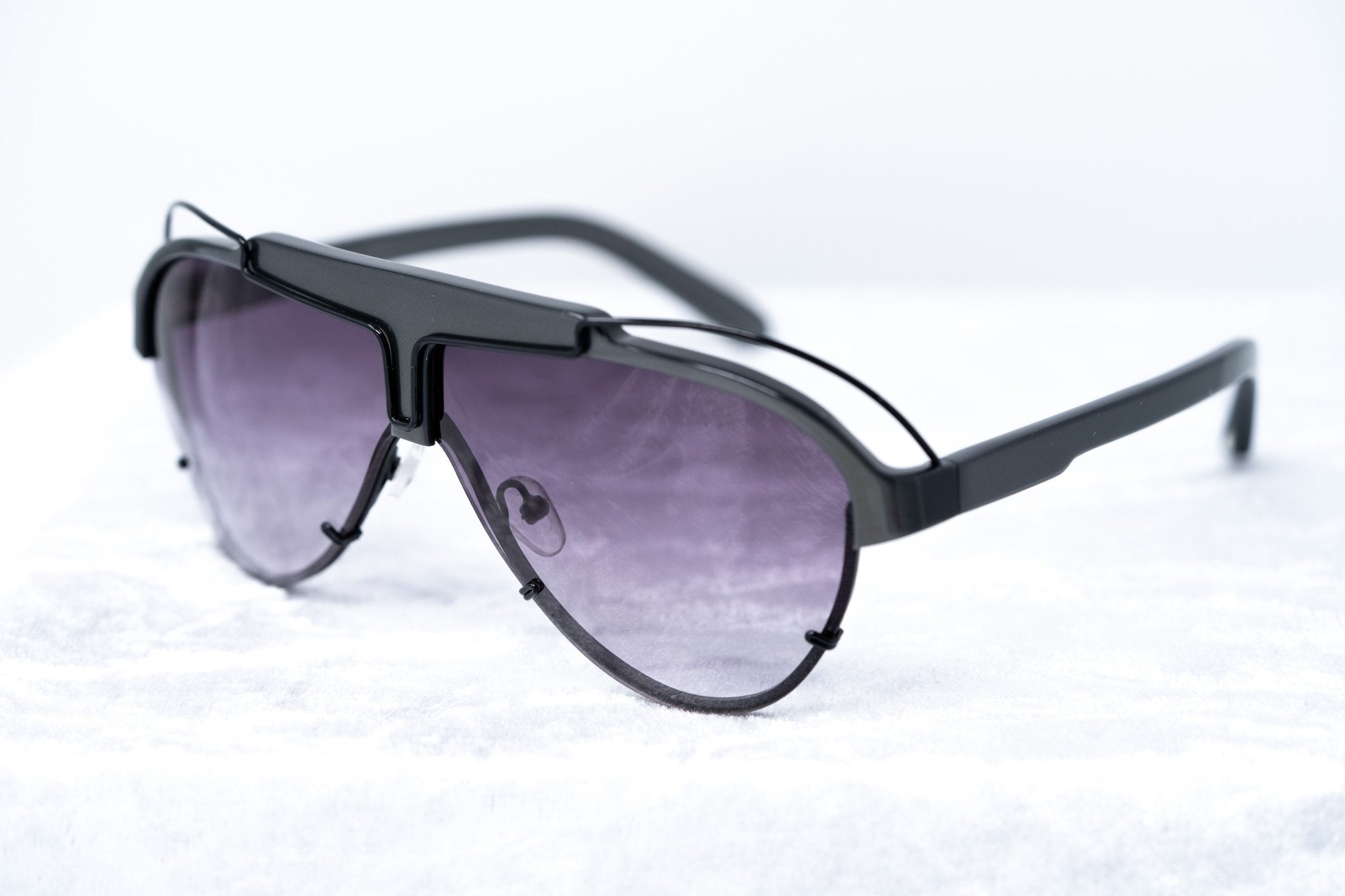 Yohji Yamamoto Sunglasses Grey and Purple